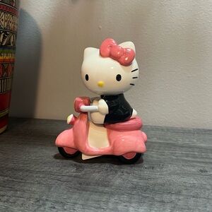 Sanrio Hello Kitty Pink and Black Scooter Doll